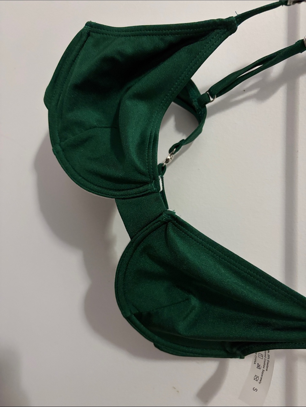 Green Underwire Bikini Top - Women's Swimwear